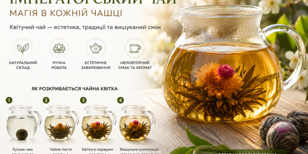 Зв’язаний чай або квітучий чай 